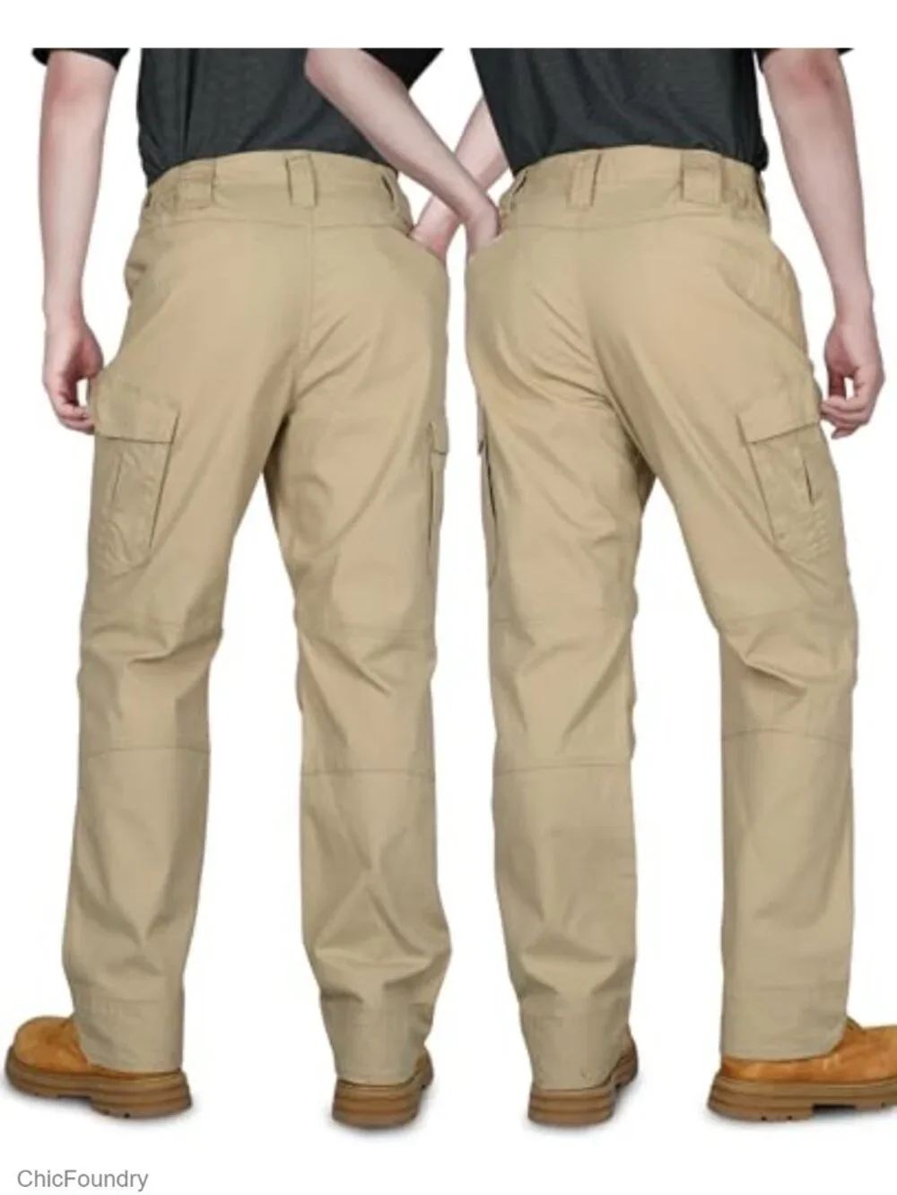 Stretch Ripstop Flame Resistant Cargo Work Pants with NFPA2112